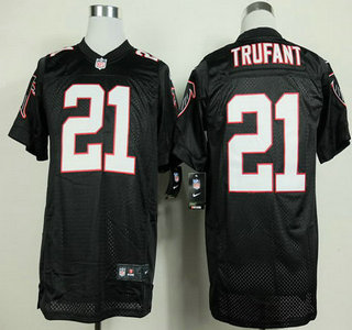 Nike Atlanta Falcons #21 Desmond Trufant Black Elite Jersey