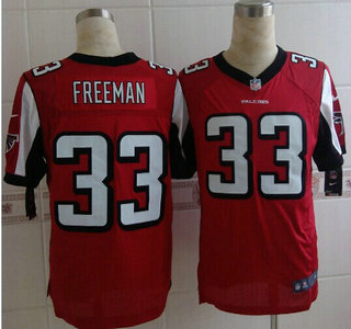 Nike Atlanta Falcons #33 Devonta Freeman Red Elite Jersey
