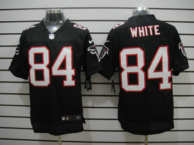 Nike Atlanta Falcons 84 Roddy White Black 2012 Nike NFL Elite Jerseys