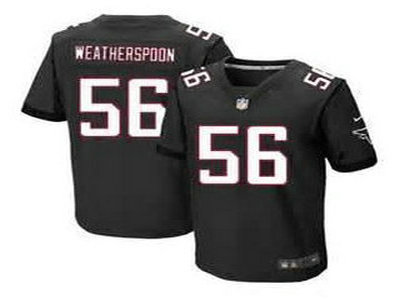Nike Atlanta Falcons 56 Sean Weatherspoon Black Elite Jersey