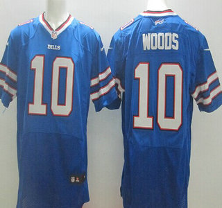Nike Buffalo Bills #10 Robert Woods 2013 Light Blue Elite Jersey