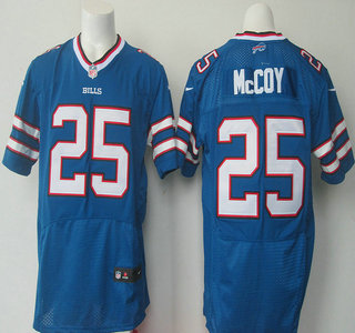 Nike Buffalo Bills #25 LeSean McCoy Light Blue Elite Jersey