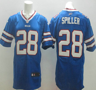 Nike Buffalo Bills #28 C.J. Spiller 2013 New Style Light Blue Elite Jersey