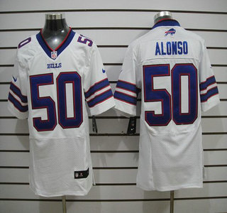 Nike Buffalo Bills #50 Kiko Alonso White 2013 Elite Jersey