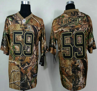 Nike Carolina Panthers #59 Luke Kuechly Camo Elite Jersey