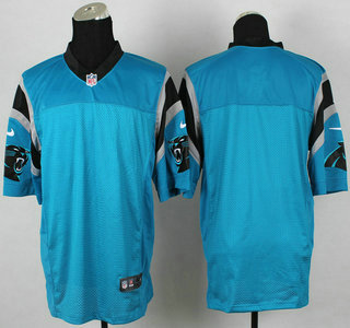 Nike Carolina Panthers Blank Light Blue Elite Jersey