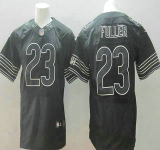 Nike Chicago Bears #23 Devin Hester Black Elite Jersey