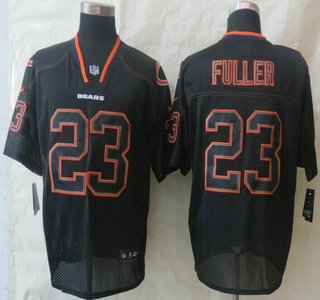 Nike Chicago Bears #23 Kyle Fuller Lights Out Black Elite Jersey