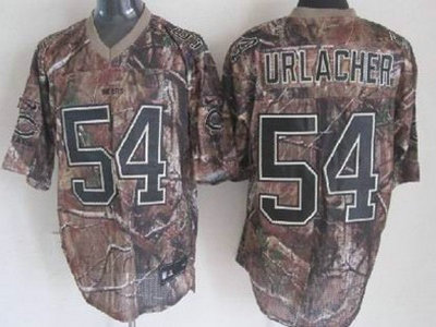 Nike Chicago Bears 54 Brian Urlacher Camo Elite Jersey