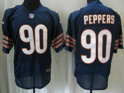 Chicago Bears 90 Julius Peppers Blue 2012 Nike NFL Elite Jerseys 