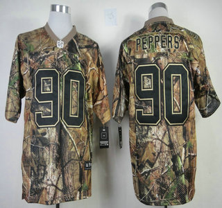 Nike Chicago Bears #90 Julius Peppers Camo Elite Jersey