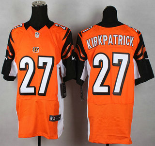 Nike Cincinnati Bengals #27 Dre Kirkpatrick Orange Elite Jersey
