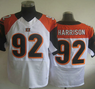 Nike Cincinnati Bengals #92 James Harrison White Elite Jersey