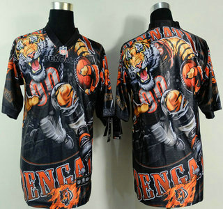 Nike Cincinnati Bengals Blank 2014 Fanatic Fashion Elite Jersey