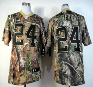 Nike Dallas Cowboys #24 Morris Claiborne Camo Elite Jersey