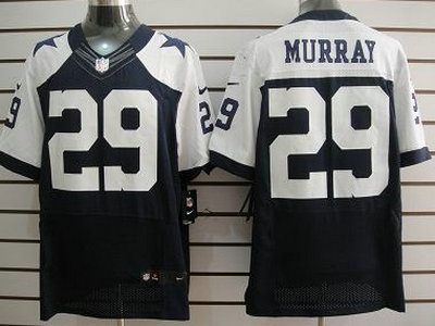 Nike Dallas Cowboys 29 DeMarco Murray Blue Thanksgiving 2012 Nike NFL Elite Jerseys