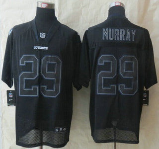 Nike Dallas Cowboys #29 DeMarco Murray Lights Out Black Elite Jersey