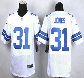 Nike Dallas Cowboys #31 Byron Jones White Elite Jersey
