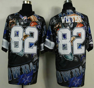 Nike Dallas Cowboys #82 Jason Witten 2014 Fanatic Fashion Elite Jersey