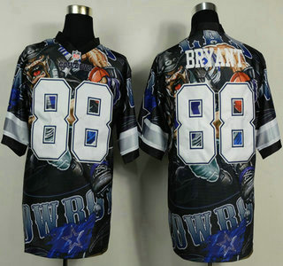 Nike Dallas Cowboys #88 Dez Bryant 2014 Fanatic Fashion Elite Jersey