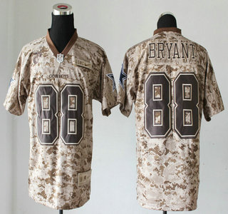 Nike Dallas Cowboys #88 Dez Bryant US.Mccuu 2013 Camo Elite Jersey
