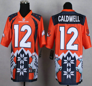 Nike Denver Broncos #12 Andre Caldwell 2015 Noble Fashion Elite Jersey