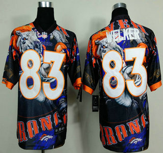 Nike Denver Broncos #83 Wes Welker 2014 Fanatic Fashion Elite Jersey