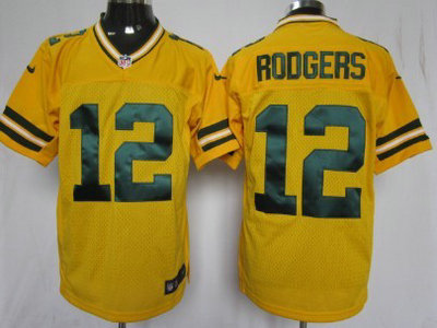 Nike Green Bay Packers 21 Charles Woodson Yellow 2012 Nike NFL Elite Jerseys
