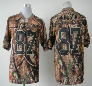 Nike Green Bay Packers #87 Jordy Nelson Camo Elite Jersey