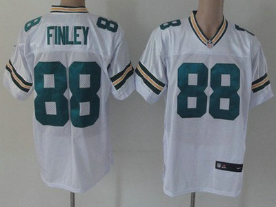 Nike Green Bay Packers 88 Jermichael Finley White 2012 Nike NFL Elite Jersey