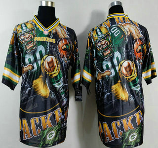 Nike Green Bay Packers Blank 2014 Fanatic Fashion Elite Jersey