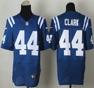Nike Indianapolis Colts #44 Dallas Clark Blue Elite Jersey