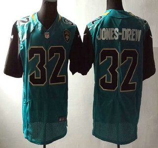 Nike Jacksonville Jaguars #32 Maurice Jones-Drew 2013 Green Elite Jersey