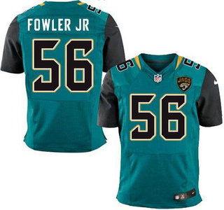 Nike Jacksonville Jaguars #56 Dante Fowler Jr 2013 Green Elite Jersey