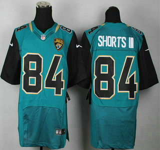 Nike Jacksonville Jaguars #84 Cecil Shorts III Green Elite Jersey