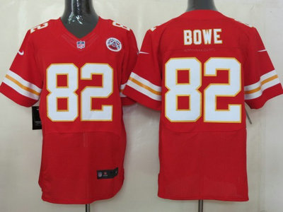 Nike Kansas City Chiefs 82 Dwayne Bowe Red 2012 Nike NFL Elite Jersey