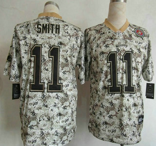 Nike Kansas City Chiefs #11 Alex Smith 2013 Camo Elite Jersey