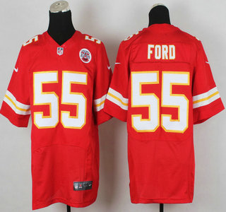 Nike Kansas City Chiefs #55 Dee Ford Red Elite Jersey