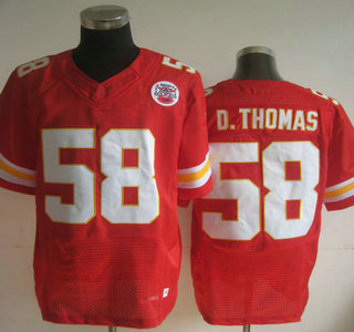 Nike Kansas City Chiefs #58 Derrick Thomas Elite Red Jersey