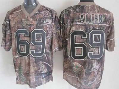 Nike Minnesota Vikings 69 Jared Allen Camo Elite Jersey