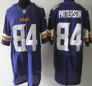 Nike Minnesota Vikings 84 Cordarrelle Patterson Purple 2013 New Style Elite Jersey