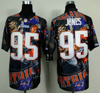 Nike New England Patriots #95 Chandler Jones 2014 Fanatic Fashion Elite Jersey