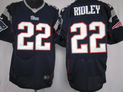 Nike New England Patriots 22 Stevan Ridley Blue 2012 Nike NFL Elite Jersey