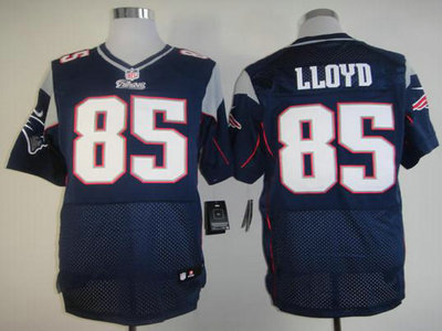 Nike New England Patriots 85 Brandon Lloyd Blue Elite NFL Jerseys