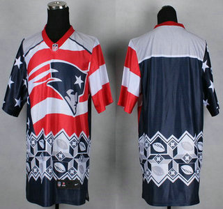 Nike New England Patriots Blank 2015 Noble Fashion Elite Jersey