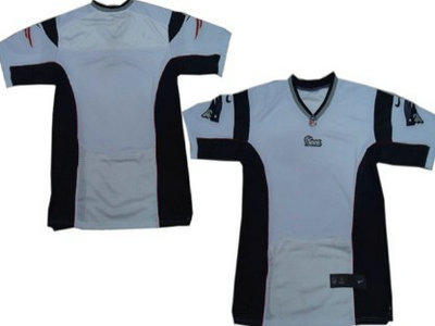 Nike New England Patriots Blank White 2012 Nike NFL Elite Jersey