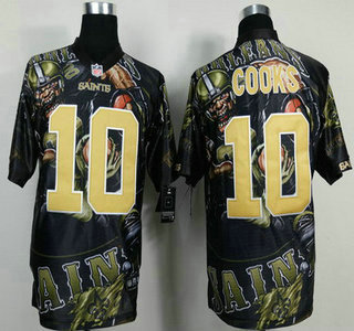 Nike New Orleans Saints #10 Brandin Cooks 2014 Fanatic Fashion Elite Jersey