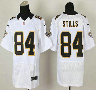 Nike New Orleans Saints #84 Kenny Stills White Elite Jersey