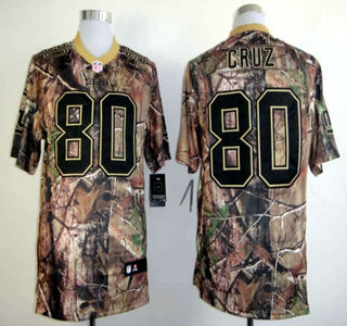 Nike New York Giants #80 Victor Cruz Camo Elite Jersey