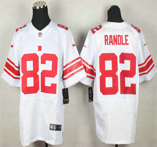Nike New York Giants #82 Rueben Randle White Elite Jersey